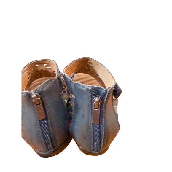 Earth Origins Admiral Blue Multi Bevvy Sandals Size 9 - Picture 3 of 6